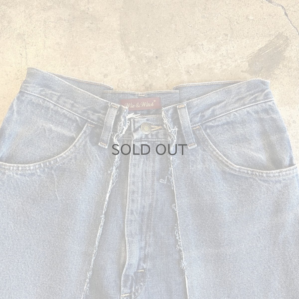 画像6: 【Wiz&Witch】"TWINS" WIDE DENIM PANTS / W29 (6)