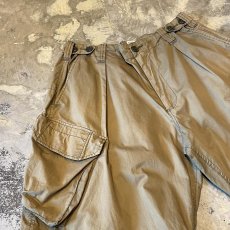 画像7: UK KAHKI COLOR CARGO STYLE SHORTS / ~W38 (7)