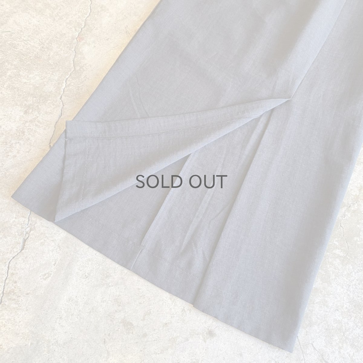 画像5: FRONT DESIGN SLIT SLACKS LIKE SKIRT / W27~W29 (5)