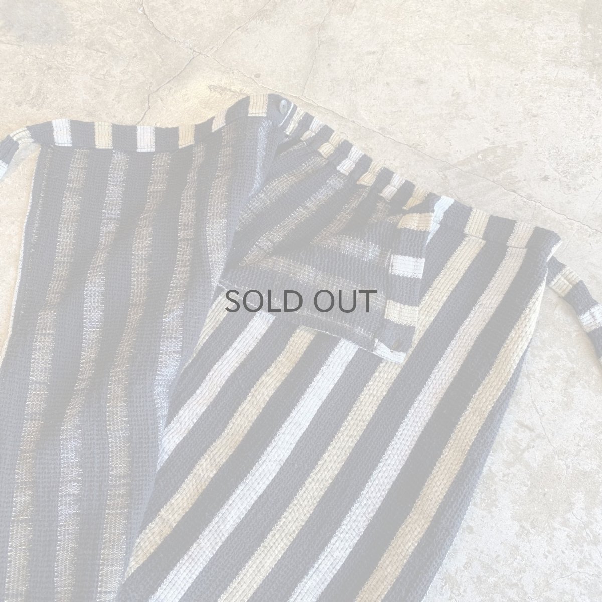 画像7: STRIPE PATTERN WRAP DESIGN SKIRT / W26~W30 (7)