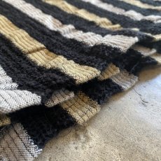 画像10: STRIPE PATTERN WRAP DESIGN SKIRT / W26~W30 (10)