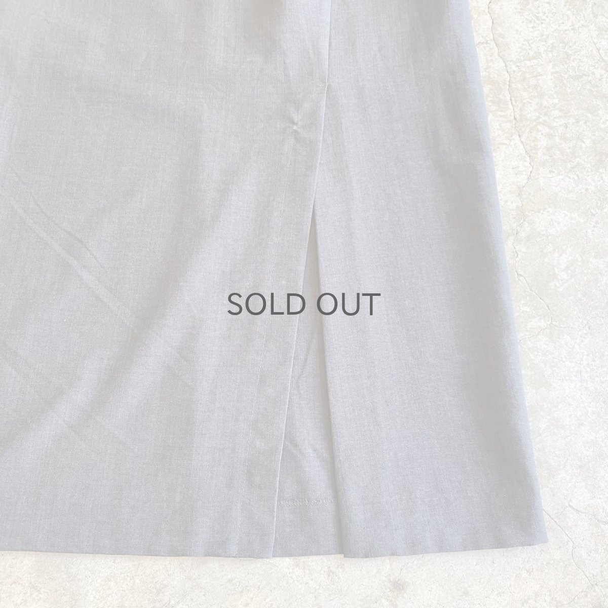 画像4: FRONT DESIGN SLIT SLACKS LIKE SKIRT / W27~W29 (4)