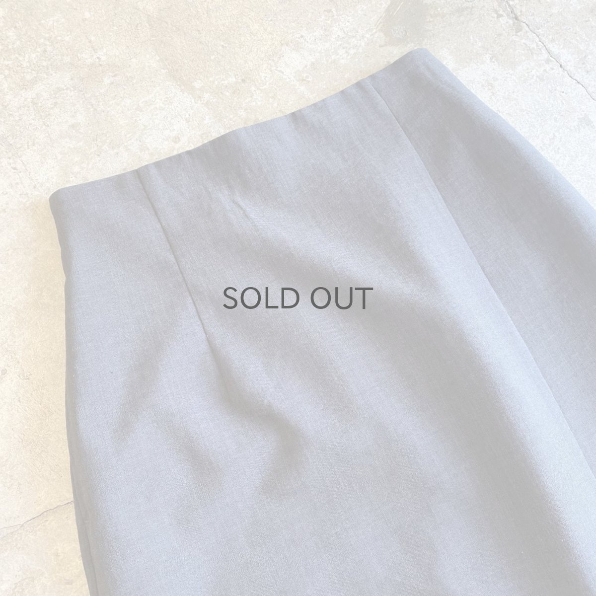 画像3: FRONT DESIGN SLIT SLACKS LIKE SKIRT / W27~W29 (3)