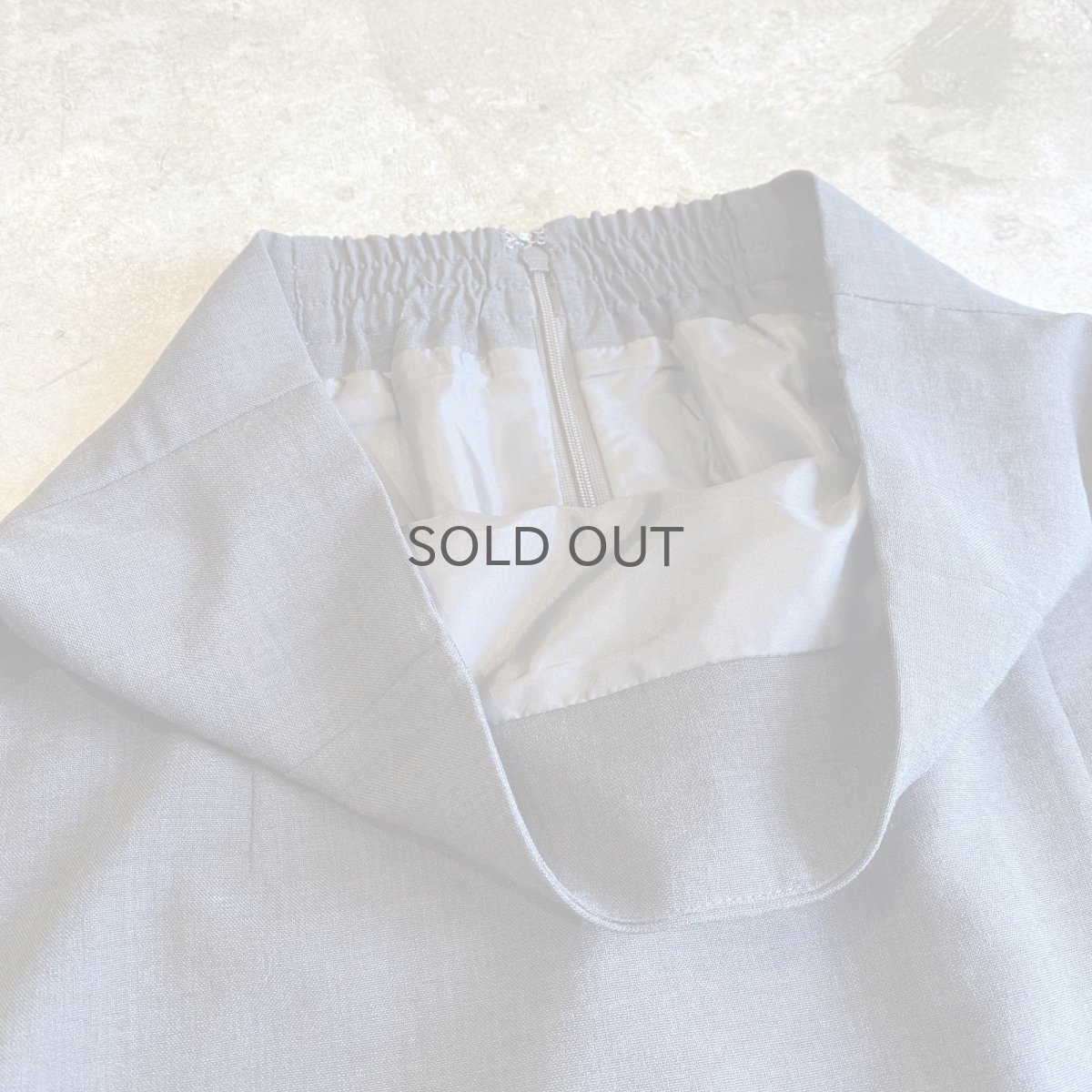 画像7: FRONT DESIGN SLIT SLACKS LIKE SKIRT / W27~W29 (7)