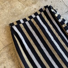 画像3: STRIPE PATTERN WRAP DESIGN SKIRT / W26~W30 (3)