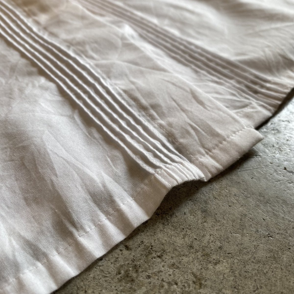 画像11: 90's COLLAR POINT LACE DESIGN S/S BLOUSE / Ladies L (11)