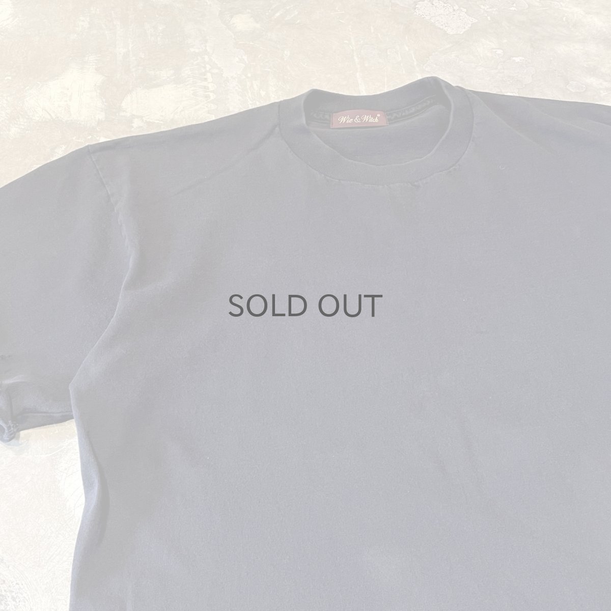 画像3: 【Wiz&Witch】"DIRTY BEAUTIFUL" DAMAGE ART TEE / BLACK / OS (3)