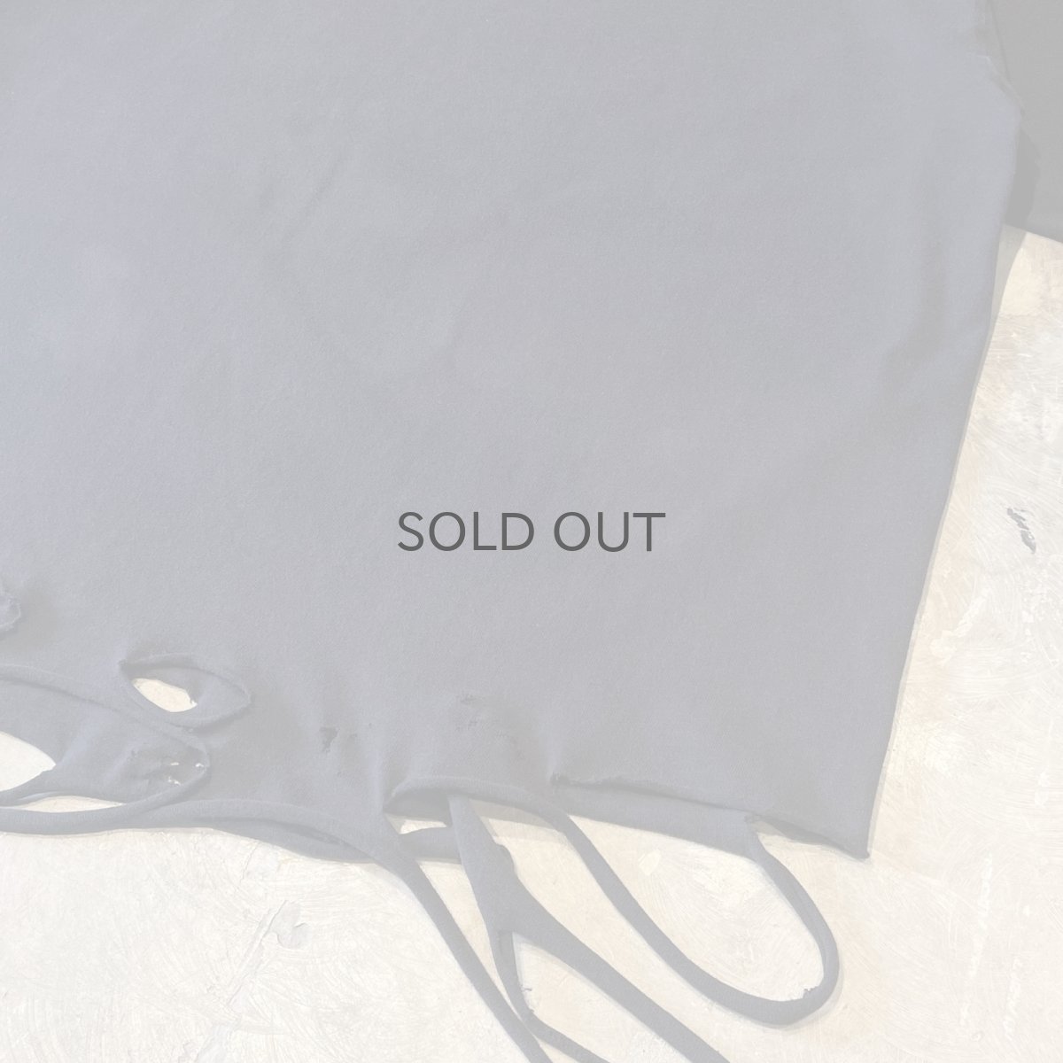 画像6: 【Wiz&Witch】"DIRTY BEAUTIFUL" DAMAGE ART TEE / BLACK / OS (6)