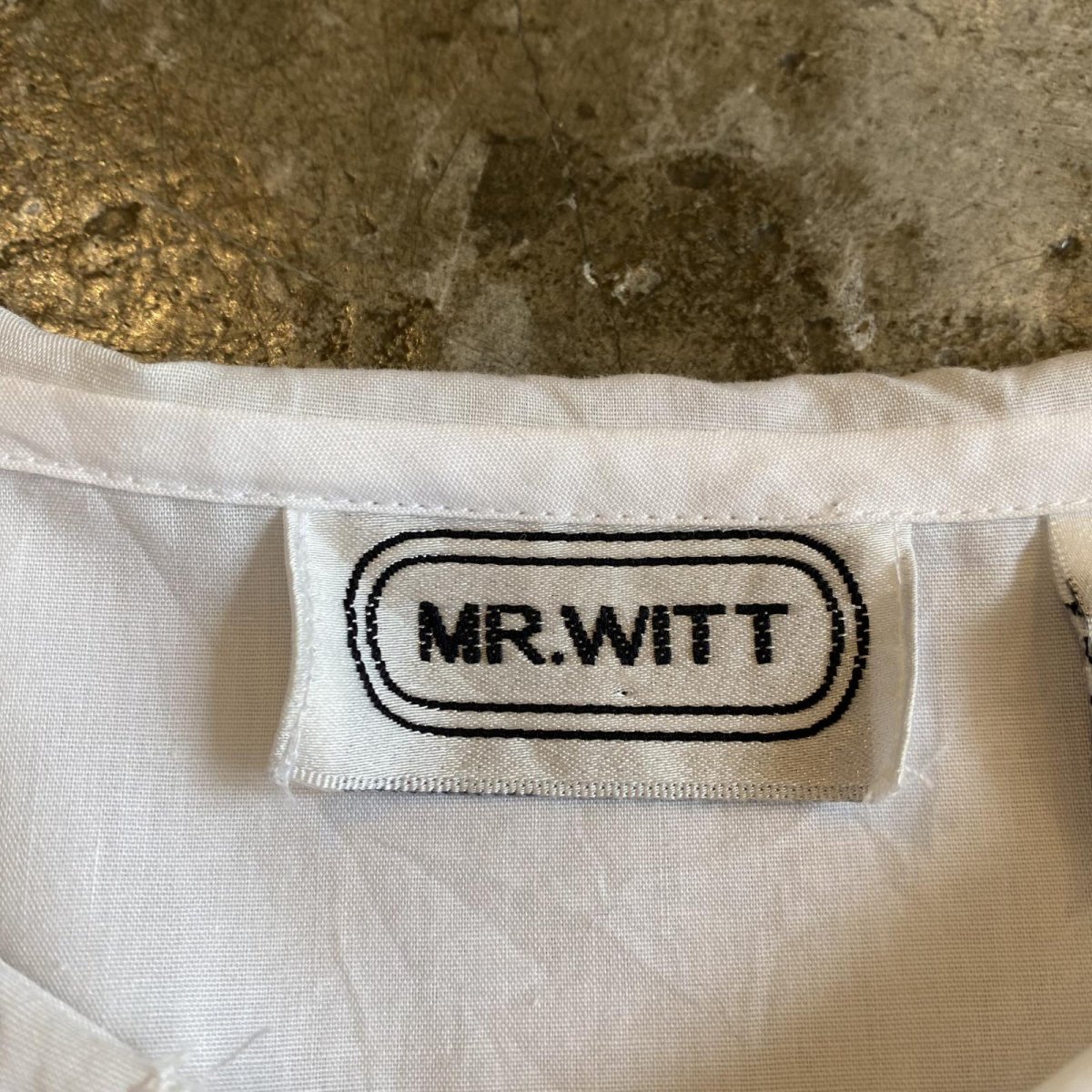 画像12: 90's COLLAR POINT LACE DESIGN S/S BLOUSE / Ladies L (12)