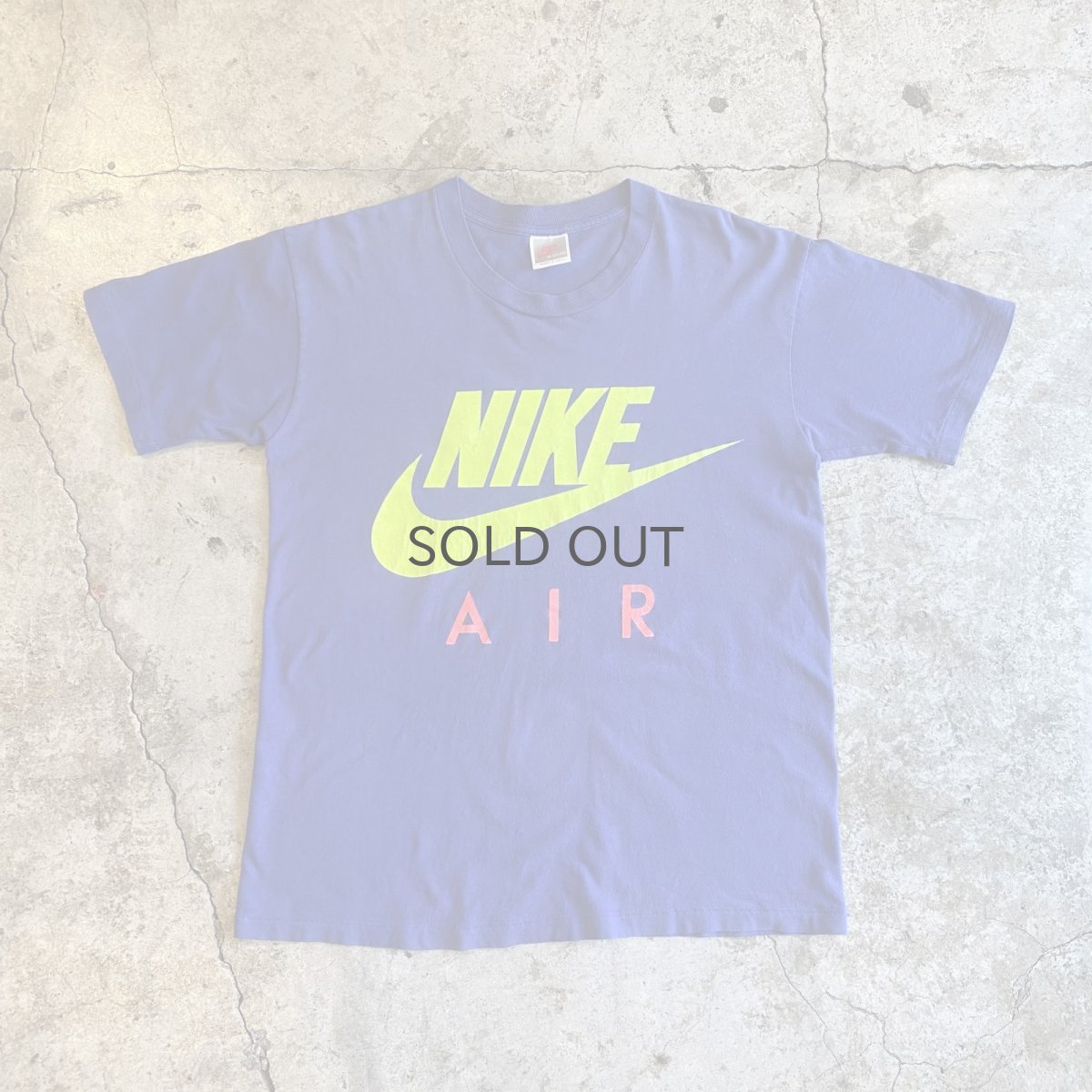 画像1: 90's【NIKE】FRONT PRINTED DESIGN COLOR S/S TEE / Ladies S / MADE IN USA (1)
