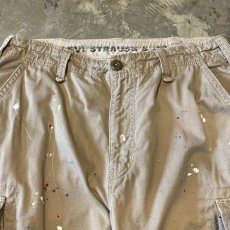 画像11: 【LEVI'S】SPLASH PATTERN CARGO STYLE WIDE SHORTS / W35 (11)