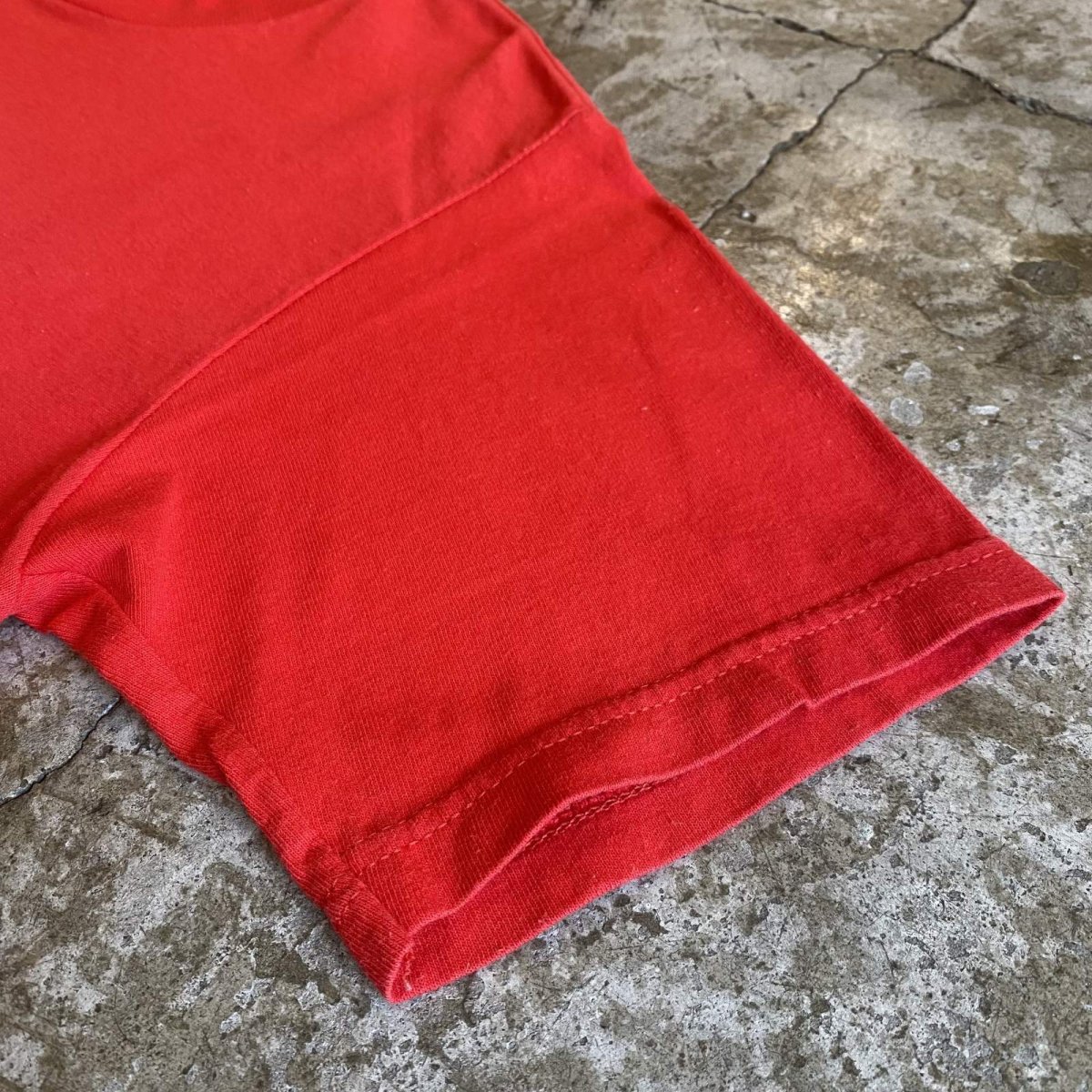 画像7: "KING BROTHER" PRINTED DESIGN RED COLOR S/S TEE / Ladies S / MADE IN USA (7)