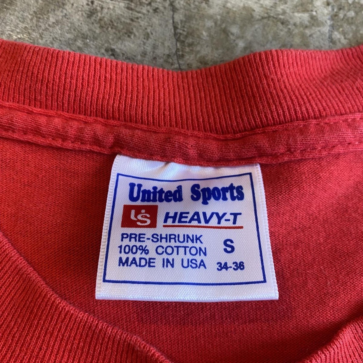 画像10: "KING BROTHER" PRINTED DESIGN RED COLOR S/S TEE / Ladies S / MADE IN USA (10)