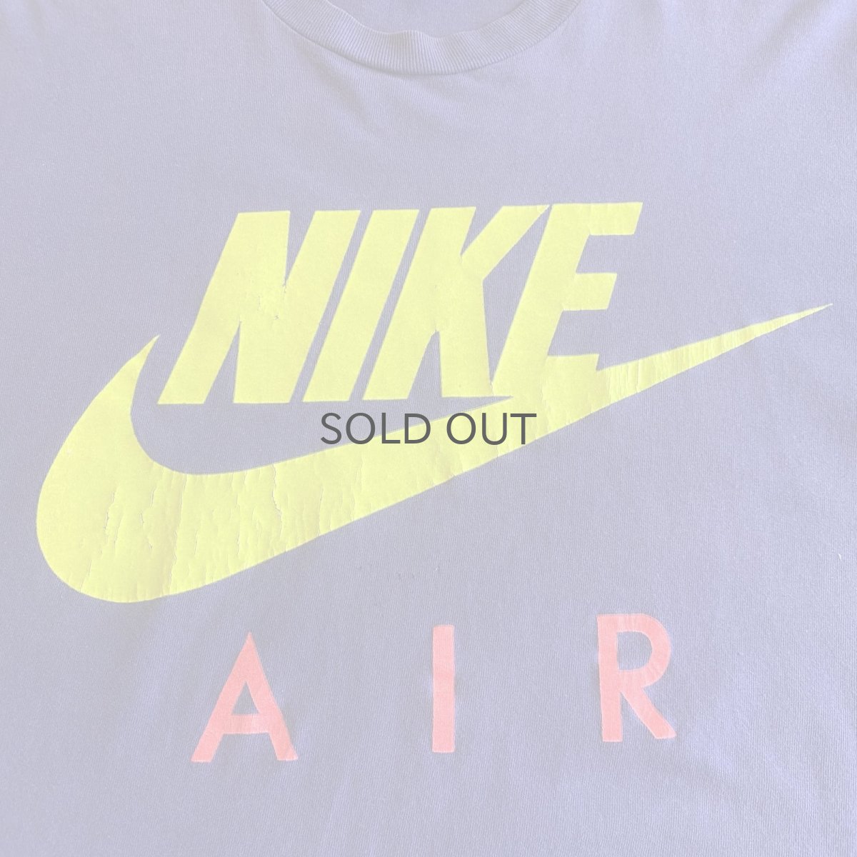 画像4: 90's【NIKE】FRONT PRINTED DESIGN COLOR S/S TEE / Ladies S / MADE IN USA (4)