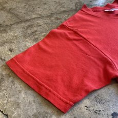 画像5: "KING BROTHER" PRINTED DESIGN RED COLOR S/S TEE / Ladies S / MADE IN USA (5)