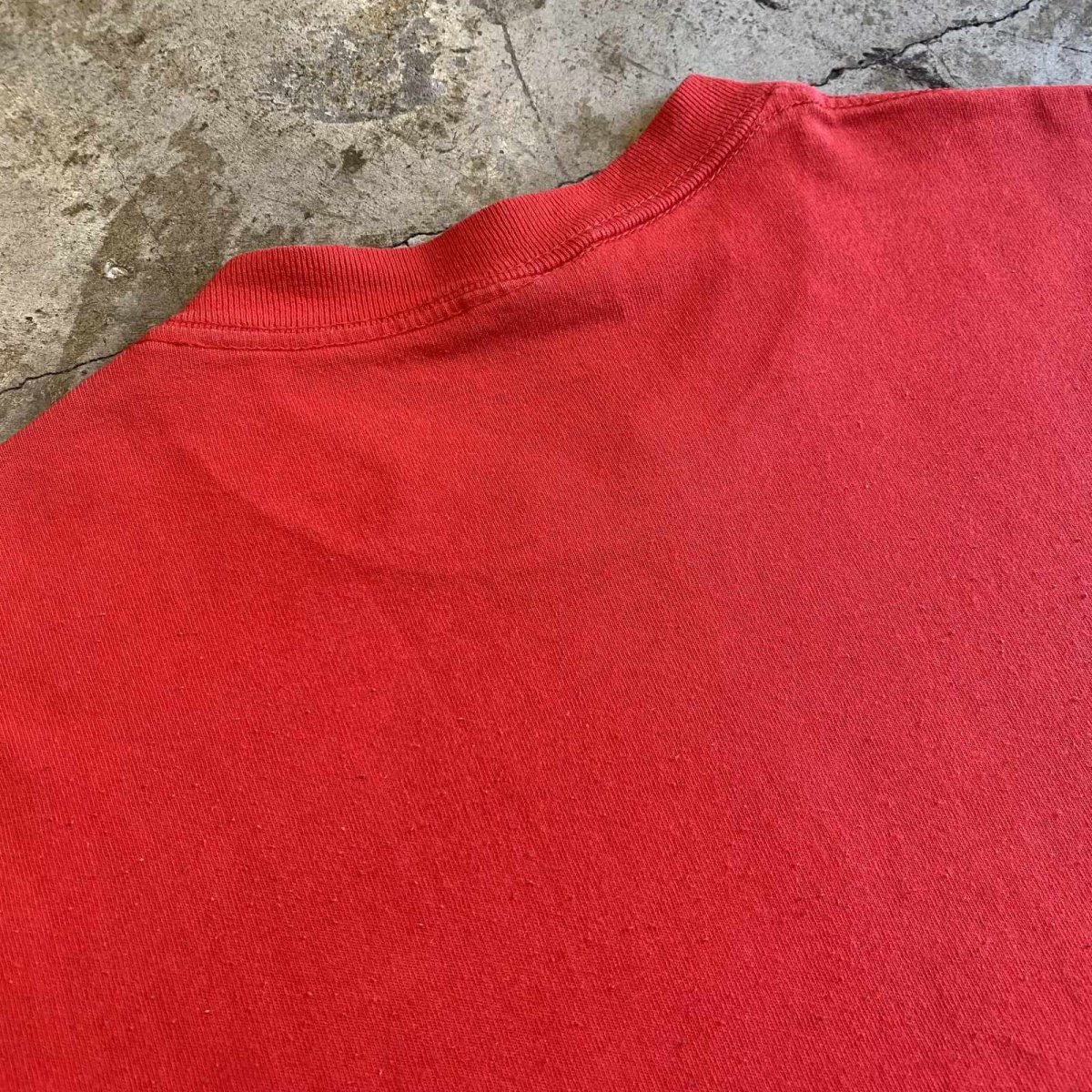 画像8: "KING BROTHER" PRINTED DESIGN RED COLOR S/S TEE / Ladies S / MADE IN USA (8)