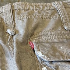 画像10: 【LEVI'S】SPLASH PATTERN CARGO STYLE WIDE SHORTS / W35 (10)
