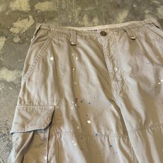 画像3: 【LEVI'S】SPLASH PATTERN CARGO STYLE WIDE SHORTS / W35 (3)