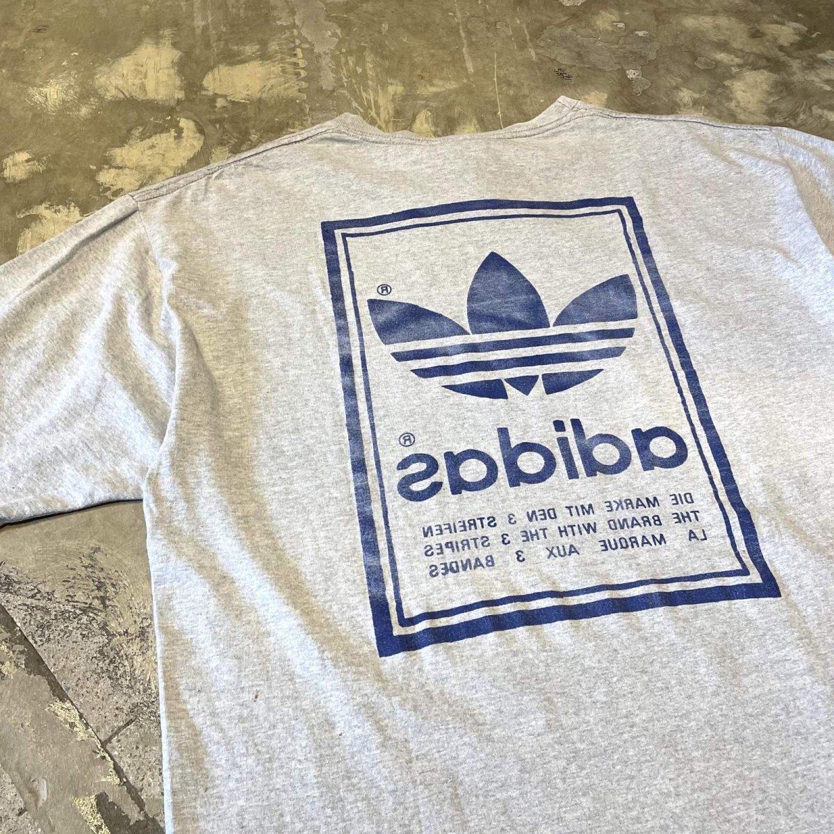 画像9: 【adidas】BOTH SIDE LOGO PRINTED S/S TEE / Mens L / MADE IN USA (9)