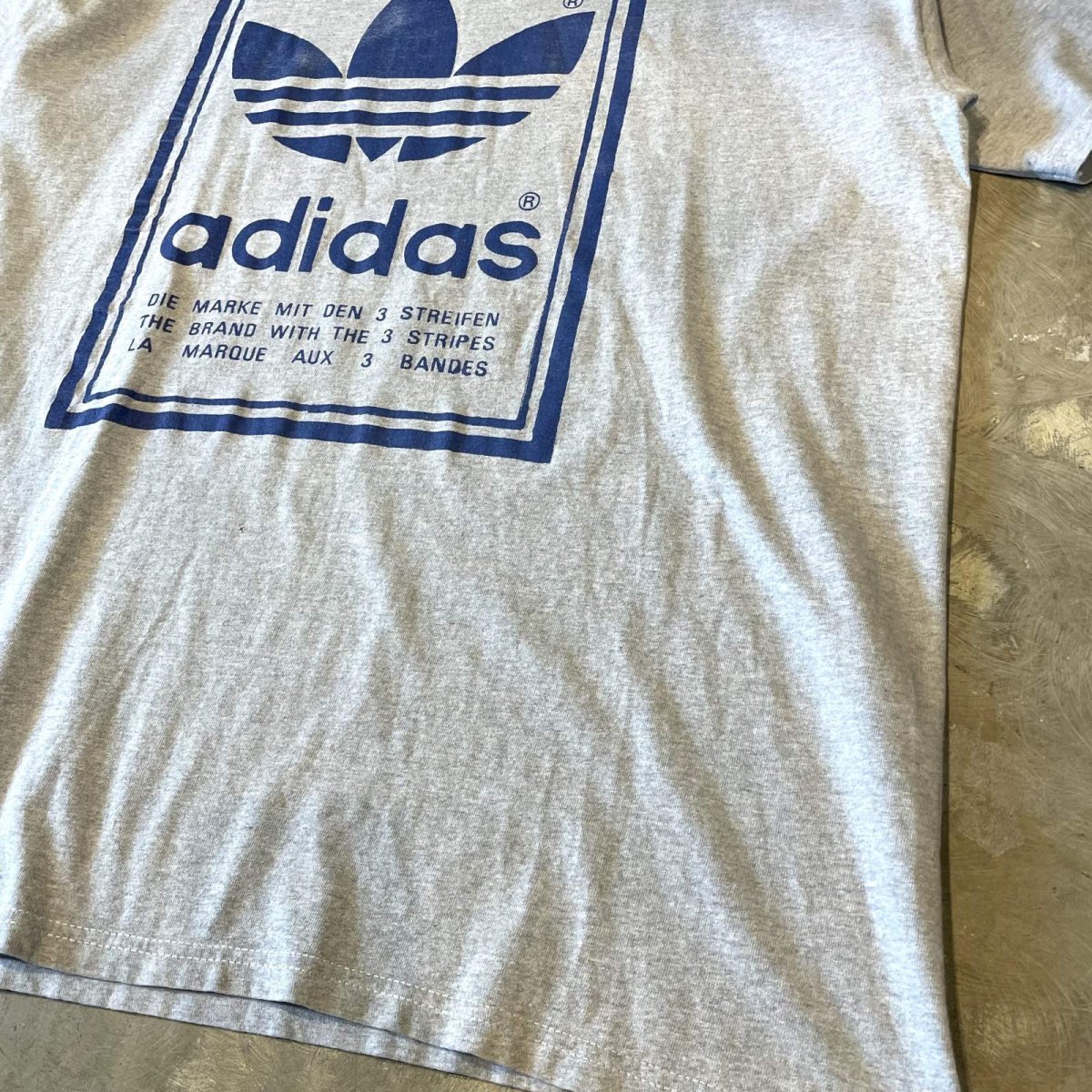 画像6: 【adidas】BOTH SIDE LOGO PRINTED S/S TEE / Mens L / MADE IN USA (6)