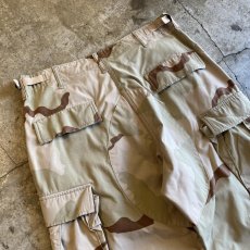 画像10: TROUSERS DESERT CAMOUFLAGE PATTERN CARGO PANTS / W31(W29~W33) (10)