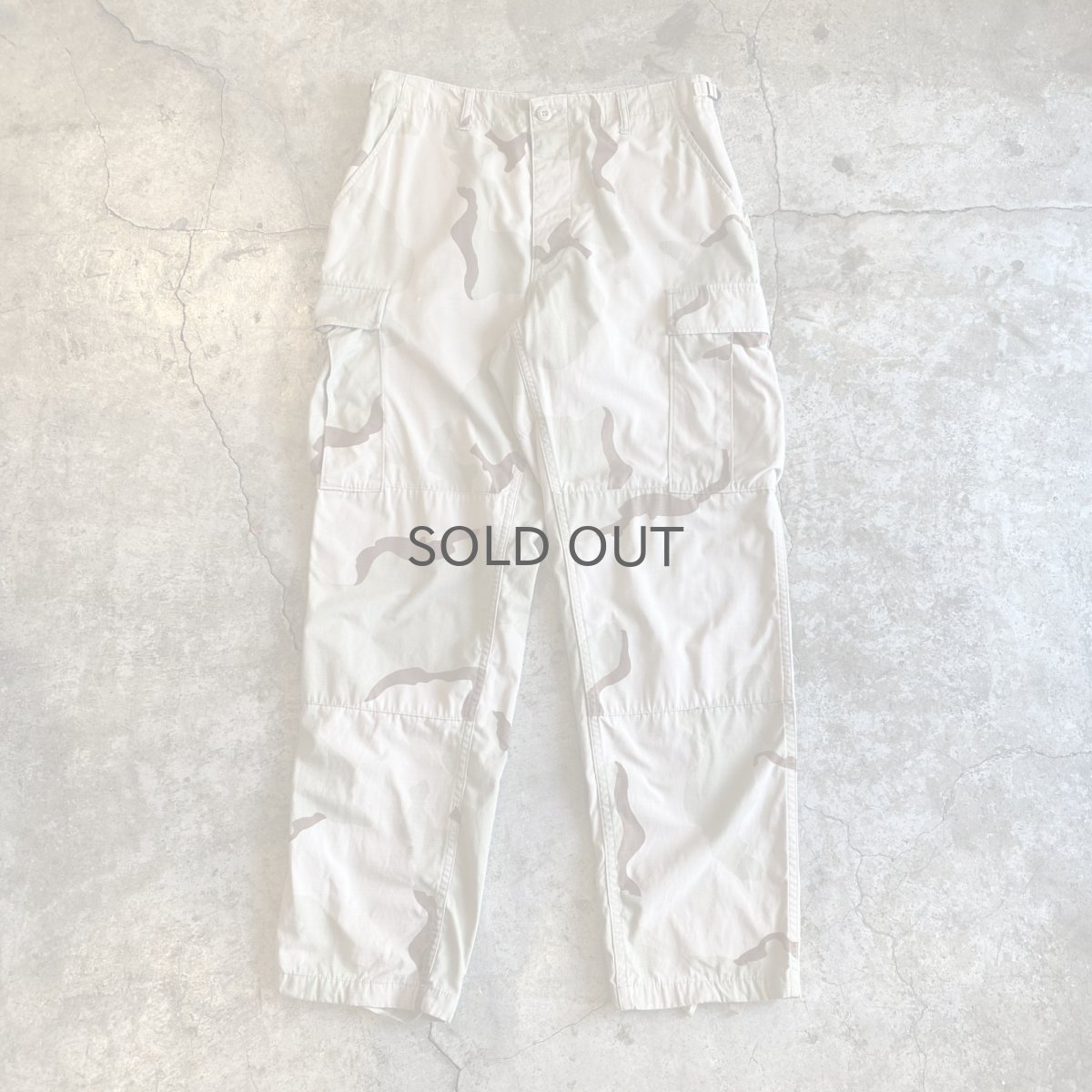 画像1: TROUSERS DESERT CAMOUFLAGE PATTERN CARGO PANTS / W31(W29~W33) (1)