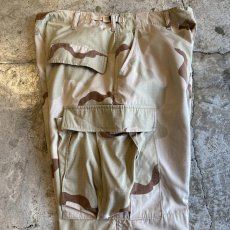 画像11: TROUSERS DESERT CAMOUFLAGE PATTERN CARGO PANTS / W31(W29~W33) (11)
