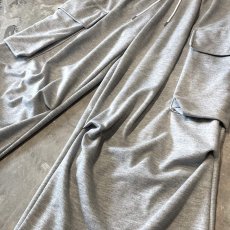 画像6: 【WONDERGROUND】BIG CARGO POCKET WIDE SWEAT PANTS / GRAY / OS (6)