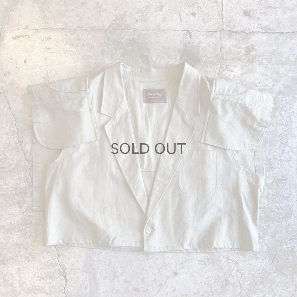 画像1: 【Wiz&Witch】"TRANSFORM" SHOULDER TAYLOR VEST / OS (1)