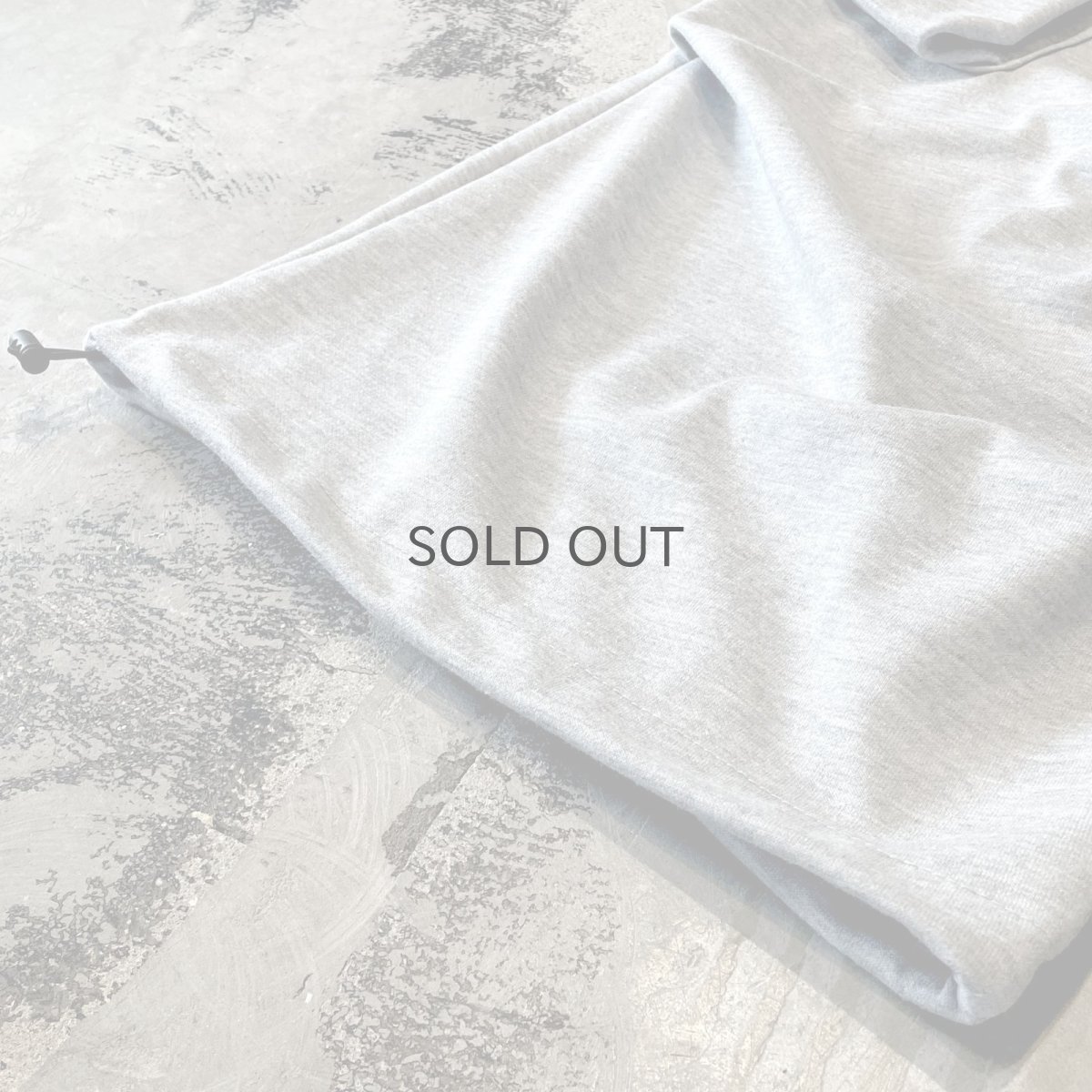 画像8: 【WONDERGROUND】BIG CARGO POCKET WIDE SWEAT PANTS / GRAY / OS (8)