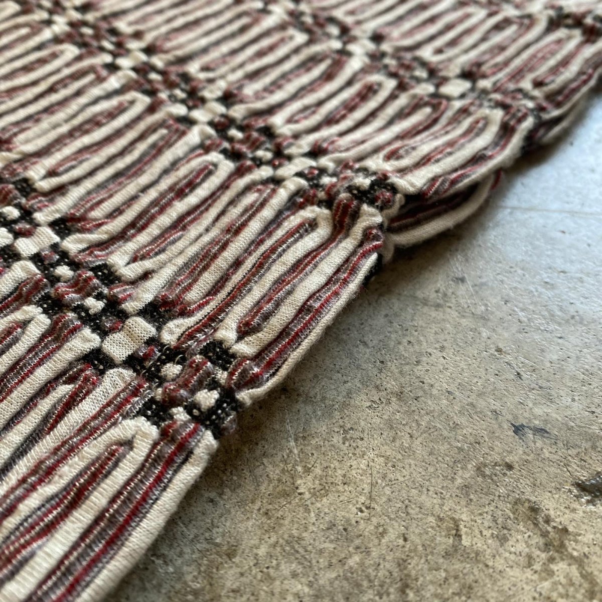 画像11: ALL OVER PATTERN EMBOSS L/S TOPS /  Ladies M (11)