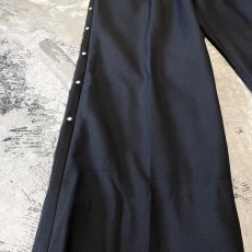画像7: 【CALVIN KLEIN】SIDE LINE STUDS DECORATIVE BLACK COLOR SLACKS / W28~W34 (7)