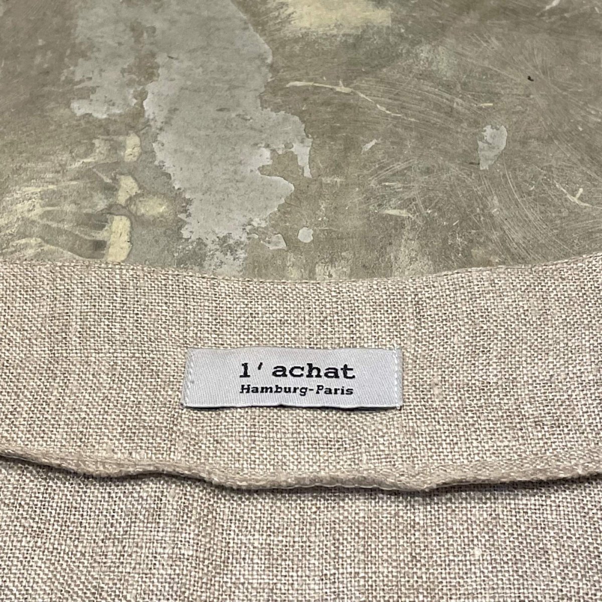 画像10: DOUBLE FLAP POCKET LINEN CARDIGAN / Mens XL (10)