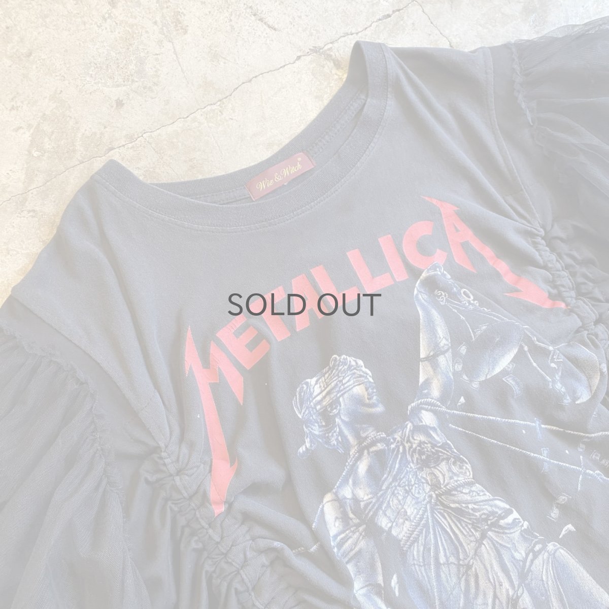 画像5: 【Wiz&Witch】"UNITED" FUTURE ROCK TEE / OS (5)