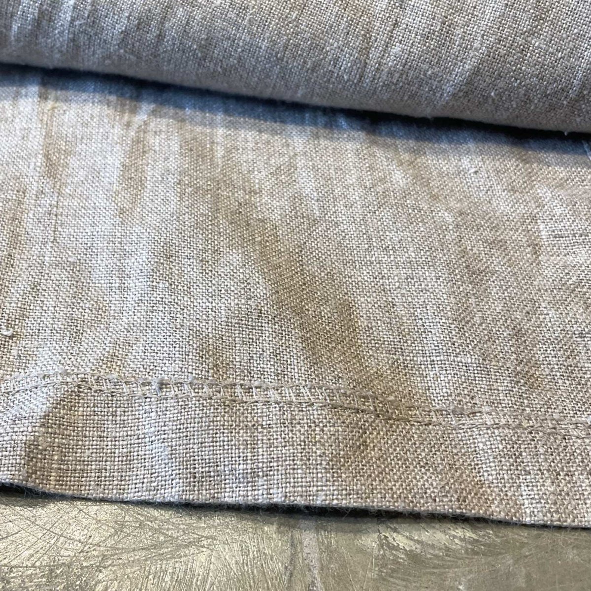 画像8: DOUBLE FLAP POCKET LINEN CARDIGAN / Mens XL (8)