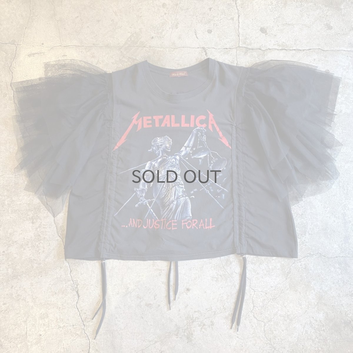 画像3: 【Wiz&Witch】"UNITED" FUTURE ROCK TEE / OS (3)