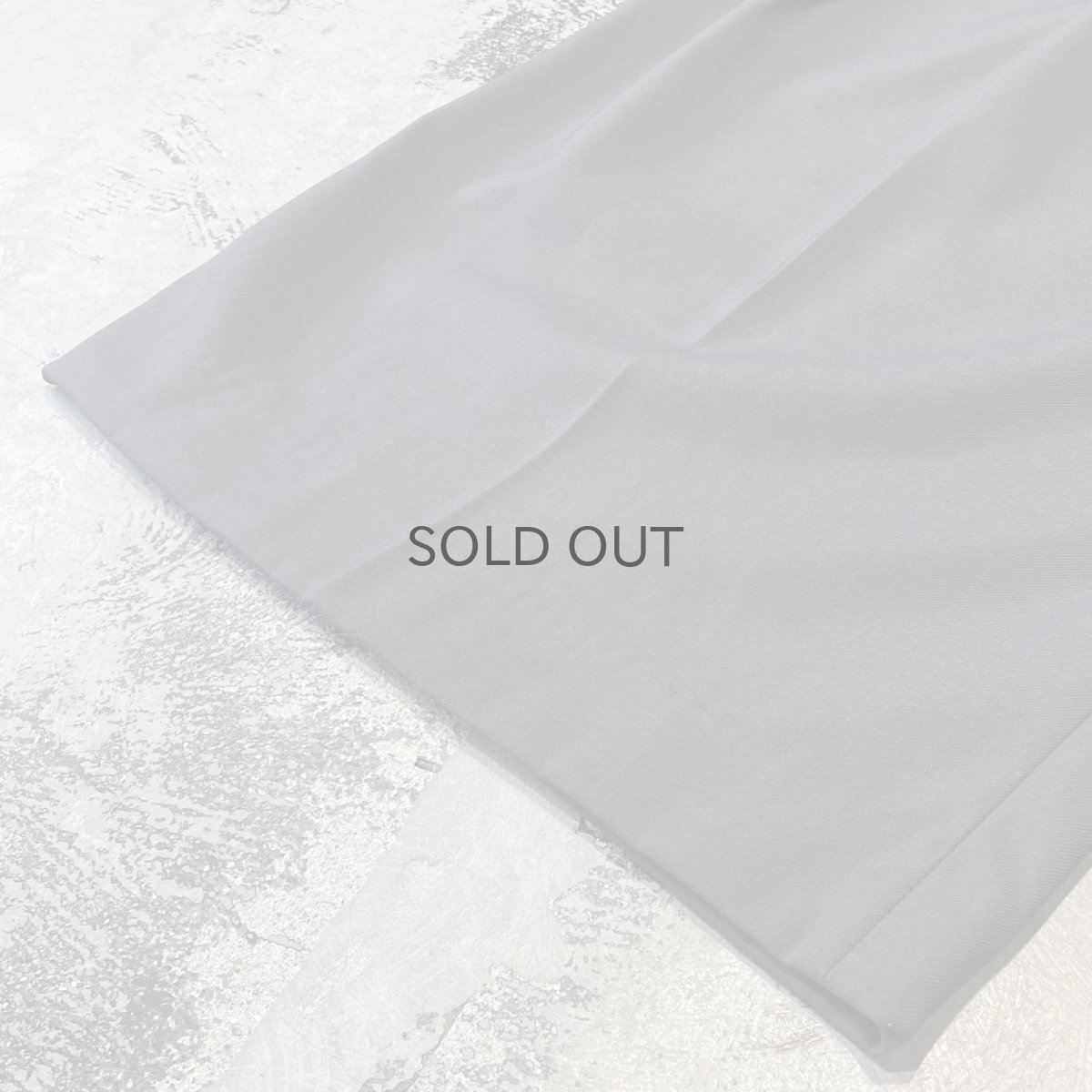 画像8: 【WONDERGROUND】DESIGN TUCK WIDE SILHOUETTE BELTED SLACKS / GRAY / OS (8)