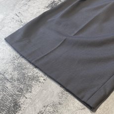 画像8: 【WONDERGROUND】DESIGN TUCK WIDE SILHOUETTE BELTED SLACKS / GRAY / OS (8)