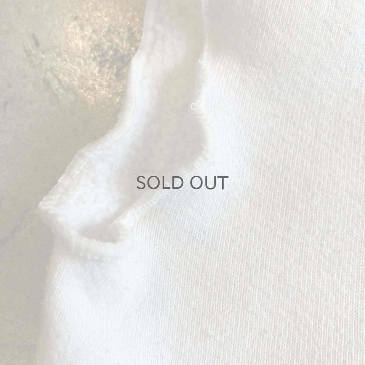 画像11: FRONT "NEW YORK" LOGO EMBROIDERY CRASH DAMAGE DESIGN S/S SWEAT / Ladies L  (11)