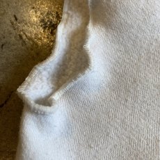 画像11: FRONT "NEW YORK" LOGO EMBROIDERY CRASH DAMAGE DESIGN S/S SWEAT / Ladies L  (11)