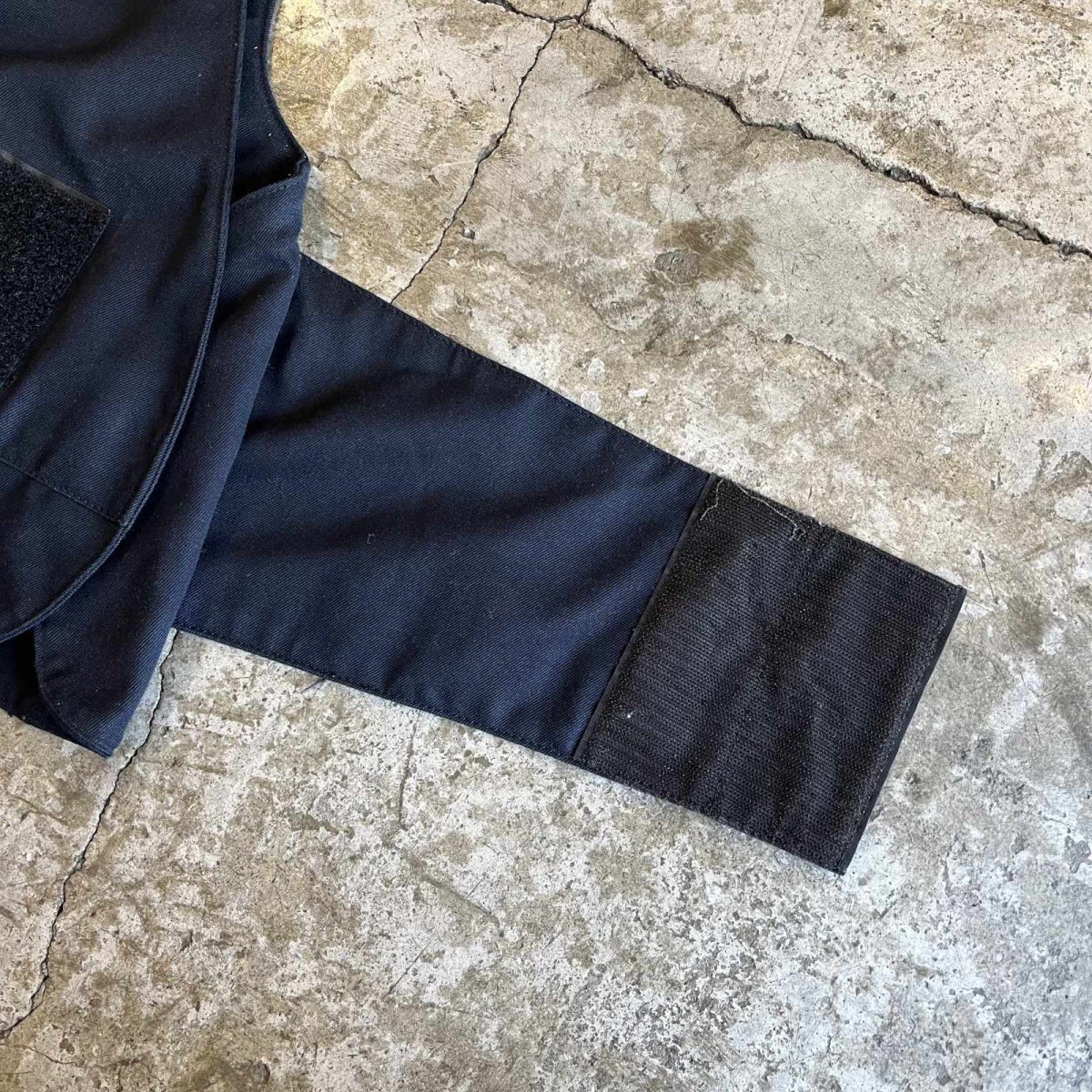 画像9: VELCRO TAPE FRONT DESIGN VEST / Ladies M / MADE IN ITALY (9)