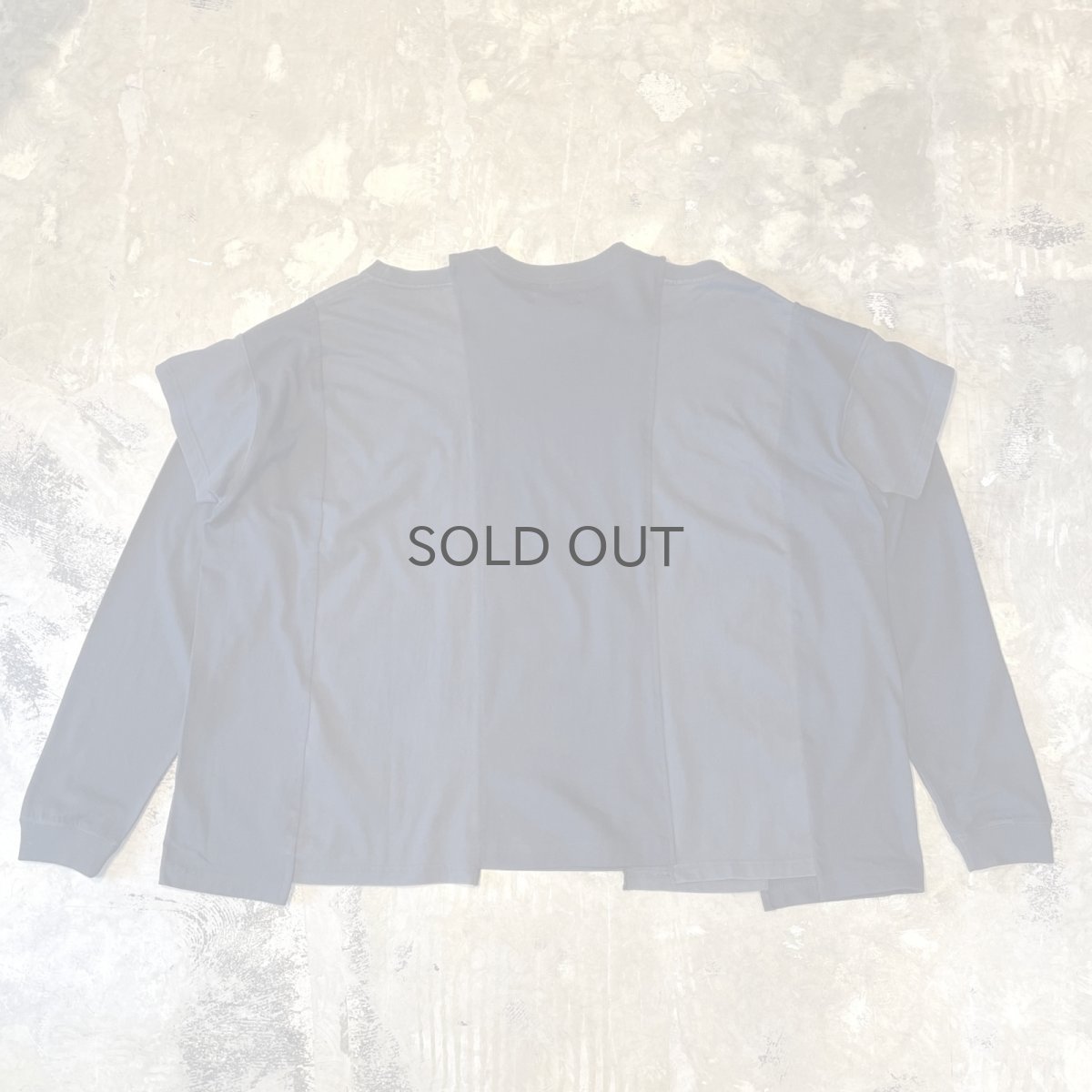 画像2: 【Wiz&Witch】"UNITED" SHOULDER OFF TWINS L/S TEE / OS (2)