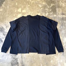 画像2: 【Wiz&Witch】"UNITED" SHOULDER OFF TWINS L/S TEE / OS (2)