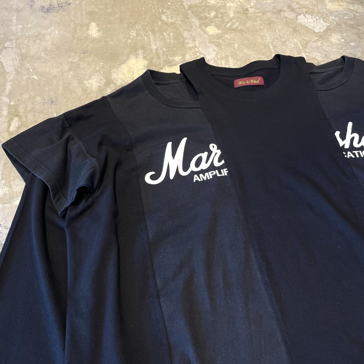 画像3: 【Wiz&Witch】"UNITED" SHOULDER OFF TWINS L/S TEE / OS (3)