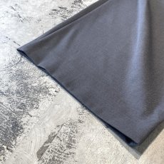 画像8: 【WONDERGROUND】KNEE TUCK WIDE SILHOUETTE SLACKS / GRAY / OS (8)