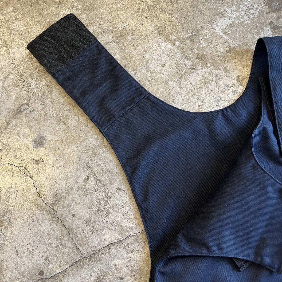 画像5: VELCRO TAPE FRONT DESIGN VEST / Ladies M / MADE IN ITALY (5)