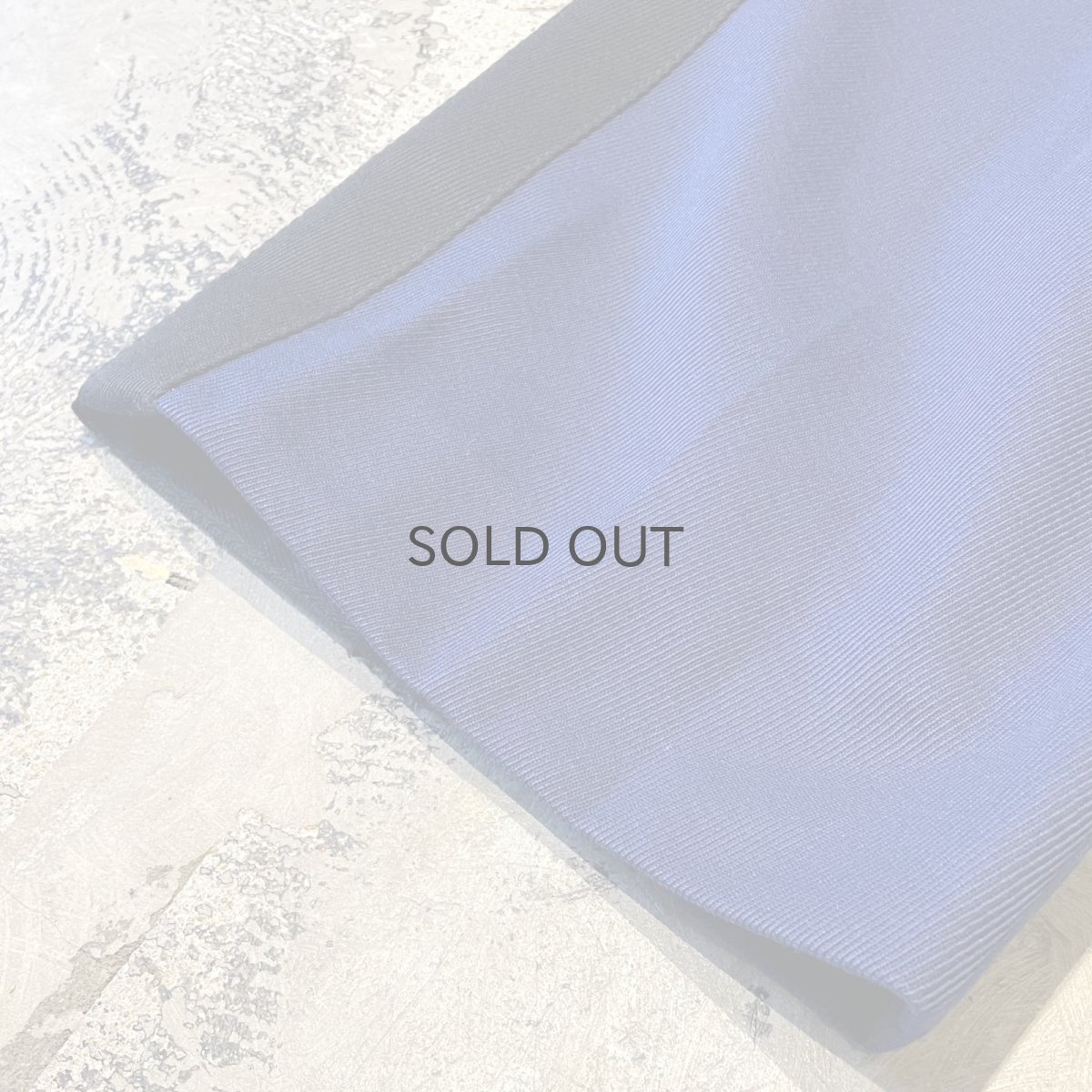 画像8: SIDE BLACK LINE COLOR STRAIGHT SILHOUETTE SLACKS / W32 (8)