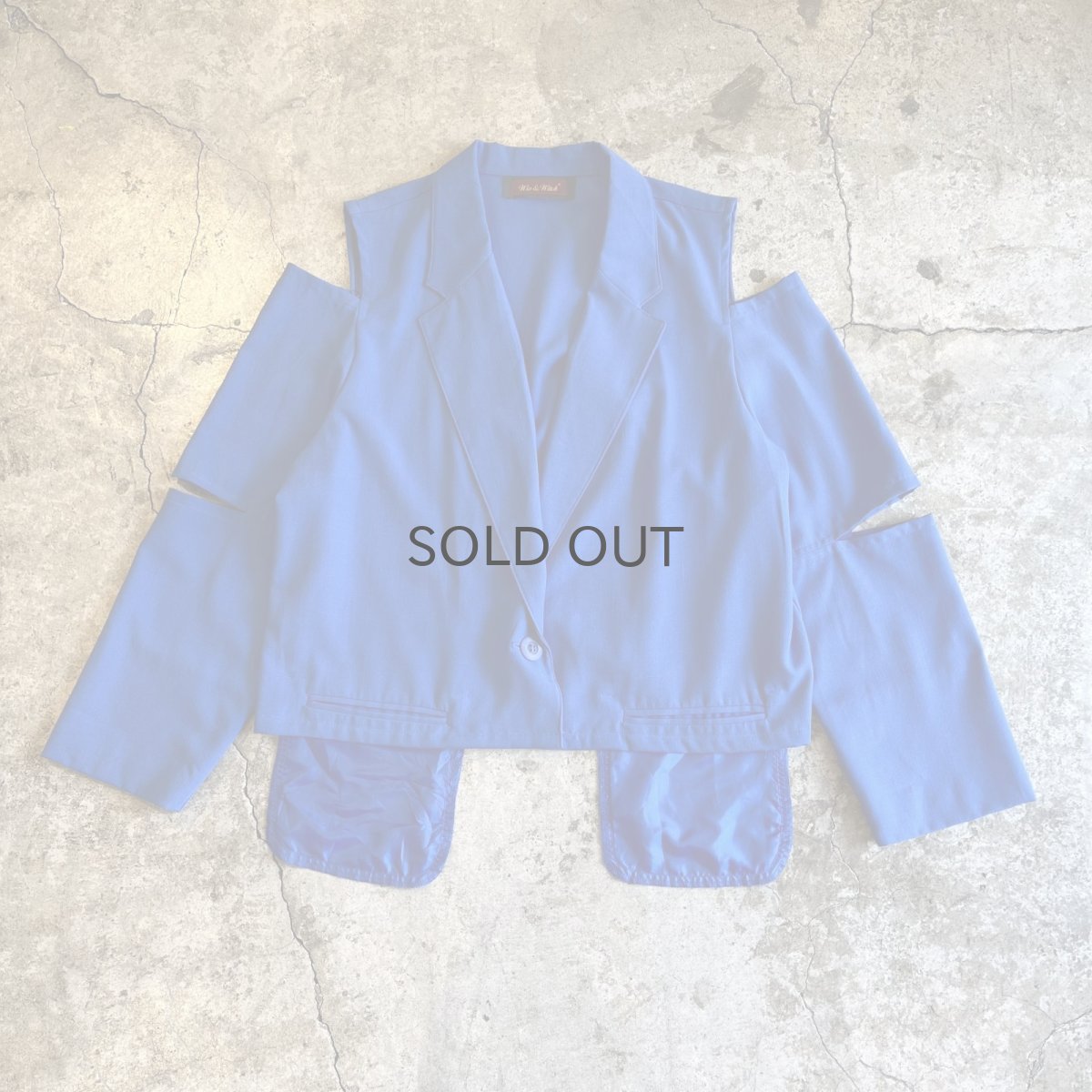 画像1: 【Wiz&Witch】"TRANSFORM" SHOULDER OFF TAYLOR JACKET / OS (1)