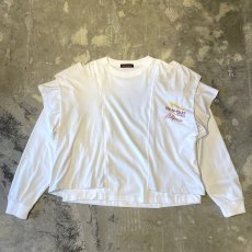 画像1: 【Wiz&Witch】"UNITED" SHOULDER OFF TRACK L/S TEE / OS (1)