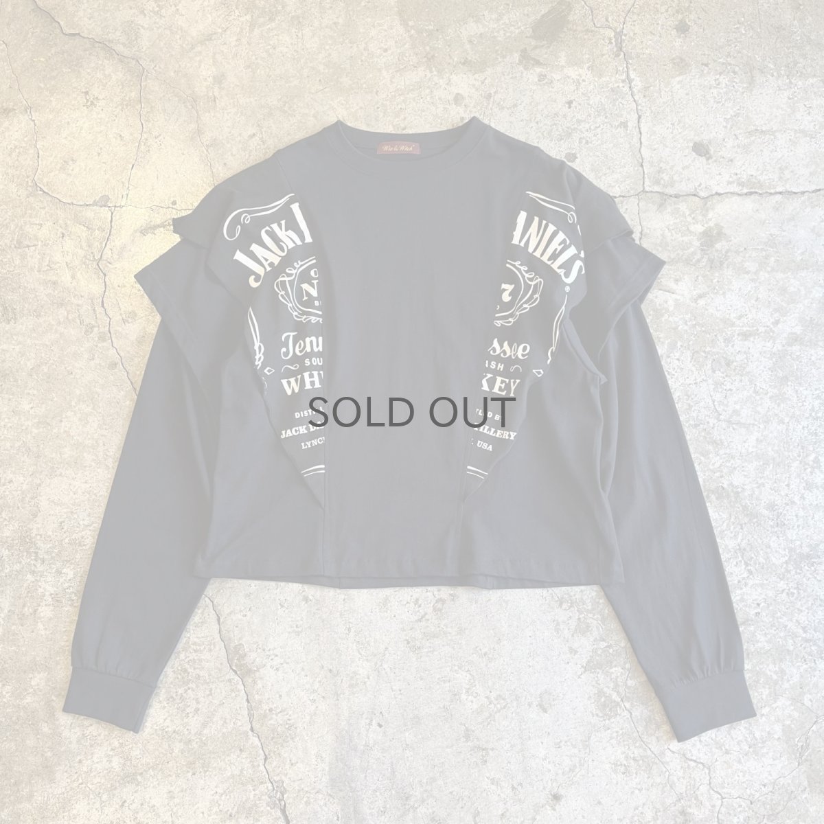 画像1: 【Wiz&Witch】"UNITED" SHOULDER LAYERD L/S TEE / OS (1)